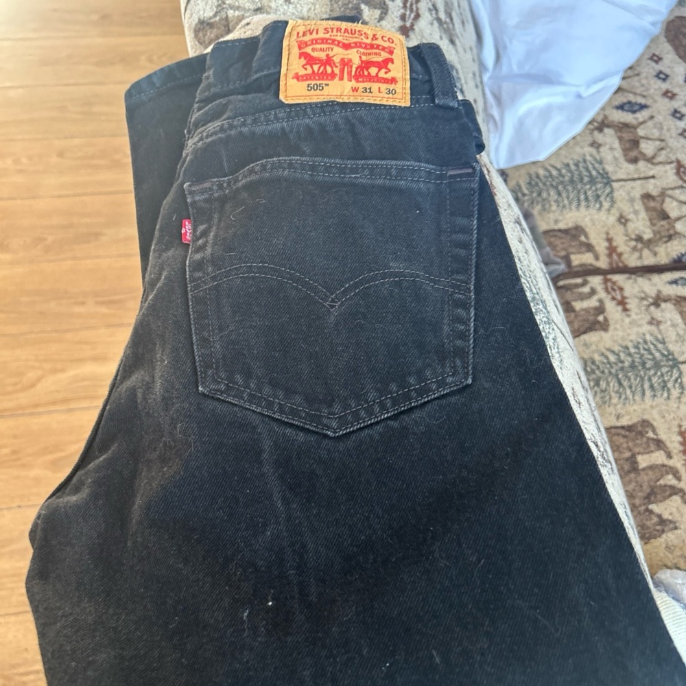 Levi's Black Denim Jeans